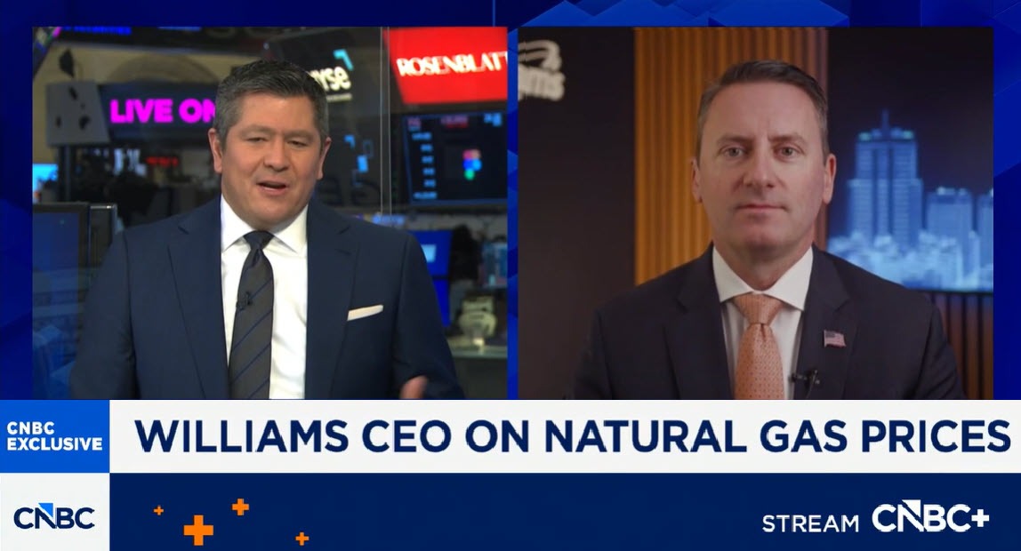 VIDEO: Zamarin talks natural gas on CNBC’s Money Movers | Williams Companies