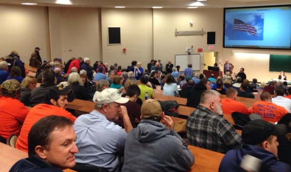 About 475 people participated in the NY DEC public meeting in Oneonta, N.Y.