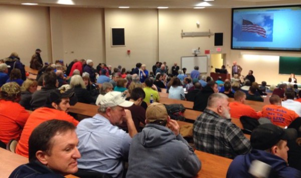About 475 people participated in the NY DEC public meeting in Oneonta, N.Y.
