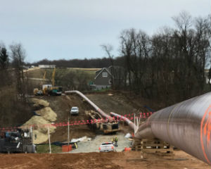 Williams, Cabot and Southwestern, help with ice jam and flood clean up in Wyoming County Pennsylvania