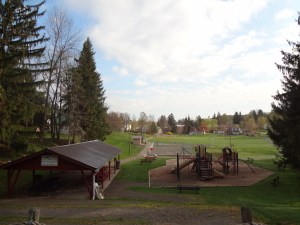 Memorial Park in Borough of Montrose in Susquehanna County.