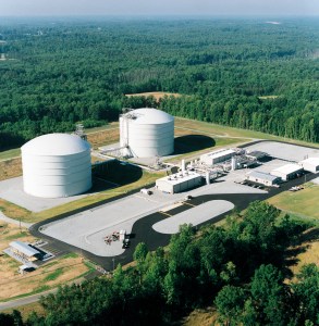 Pine Needle LNG -- the Williams-operated liquefied natural gas storage facility located in Stokesdale, N.C.