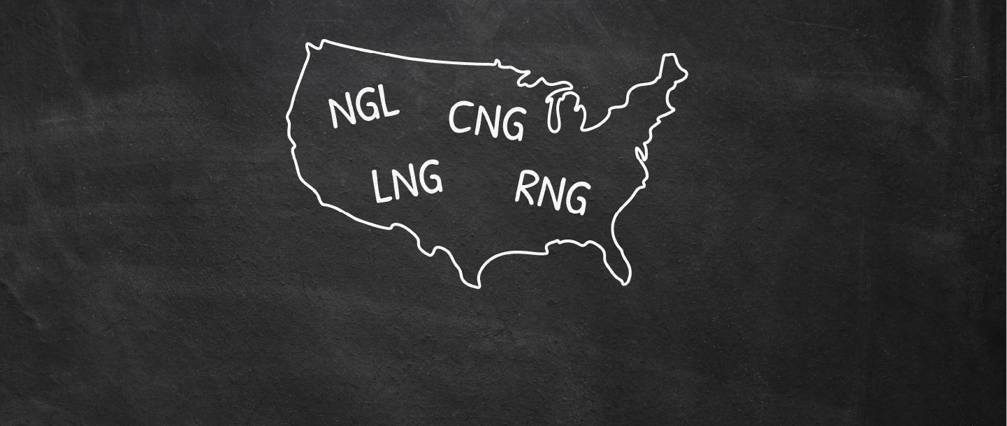 NGL, LNG, CNG and RNG. What do these mean?