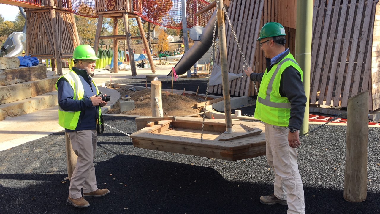 Gathering Place construction