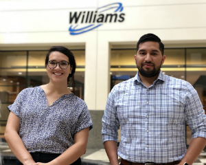 2018 Interns Amanda and Misael