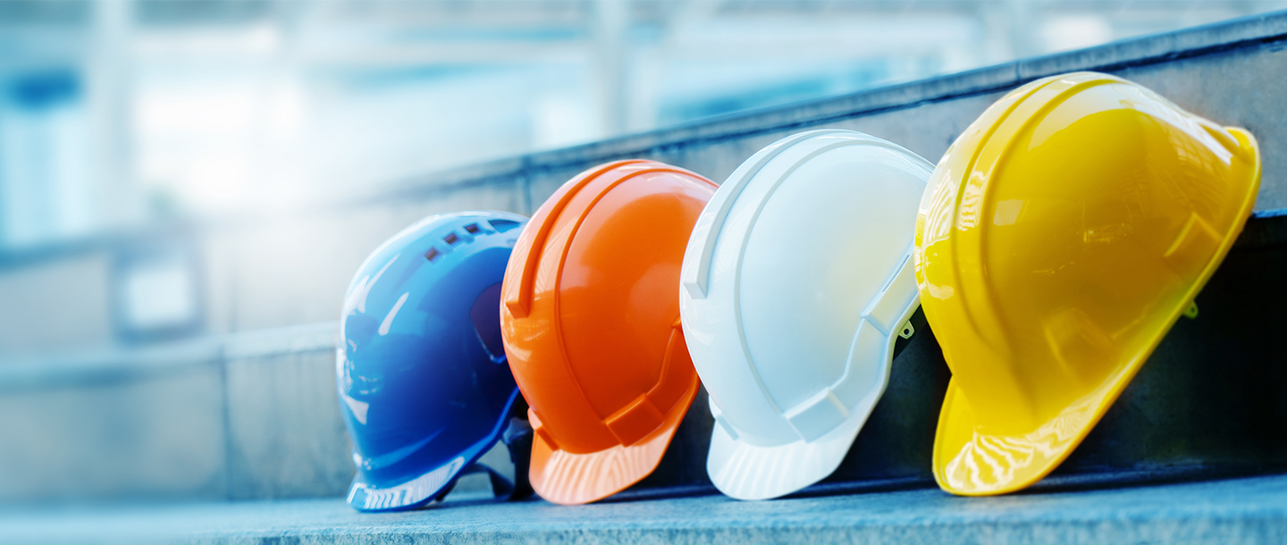 hard hats stock image